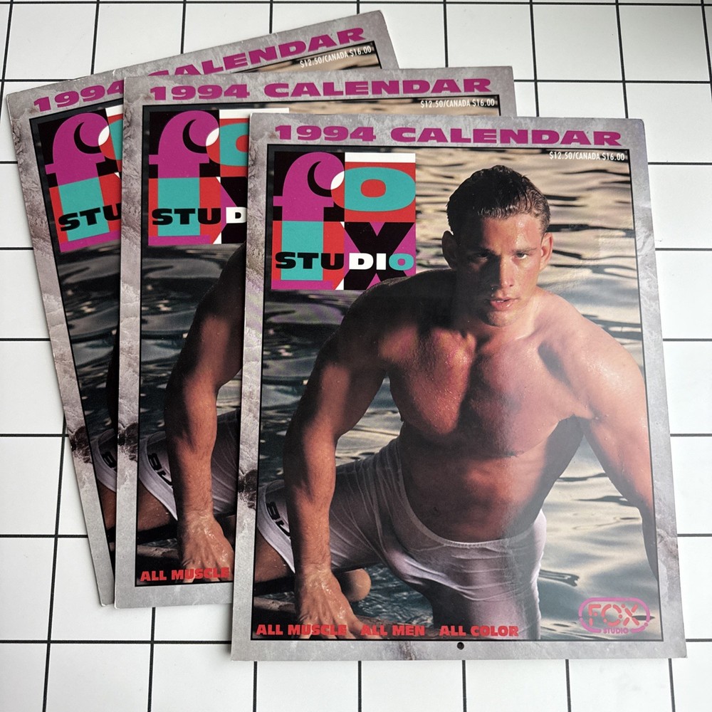 Fox Studio Calendar 1994 All Color Three Copies Available