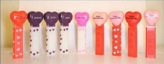 PEZ - Valentine Hearts - Choose from Pull Down Menu - 1996 to Now
