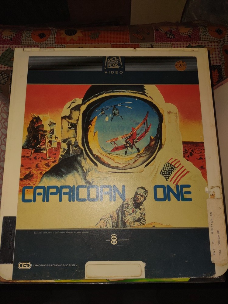 Capricorn One RCA SelectaVision Video Disc