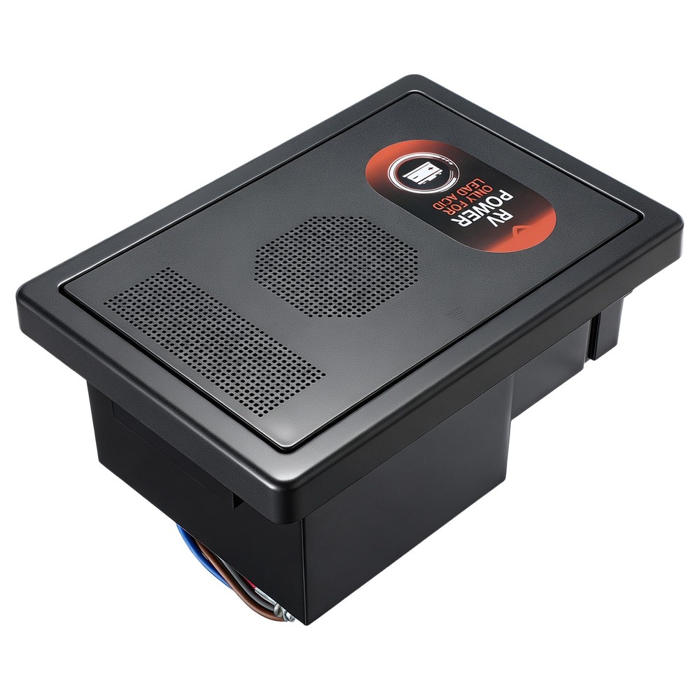 RV Converter Charger WF8735-P 30 Amp NEW 30 Amp 30 Amp Power WF-8735-AD Black