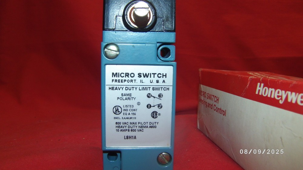 Honeywell LSH1A 9630 MICRO SWITCH
