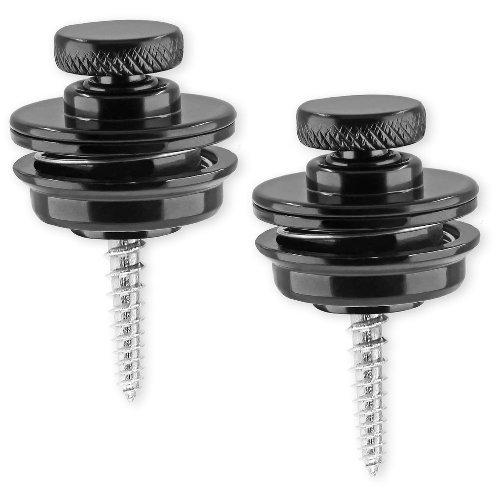 2pcs  Guitar strap lock, button quick install/release strap lock, guitar stra...