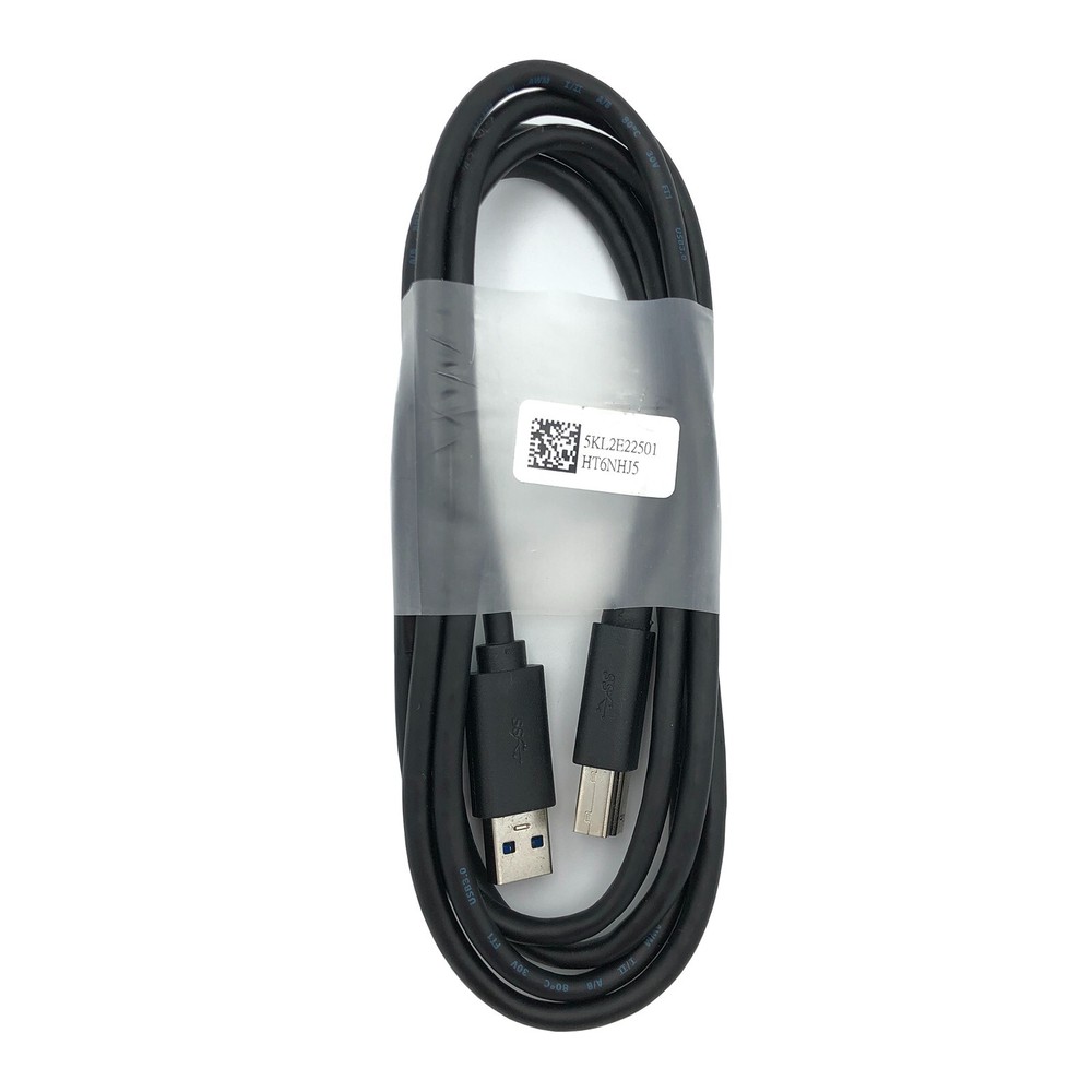 Original 5ft Cable USB Type A to B for Epson WorkForce ES-400 Document Scanner