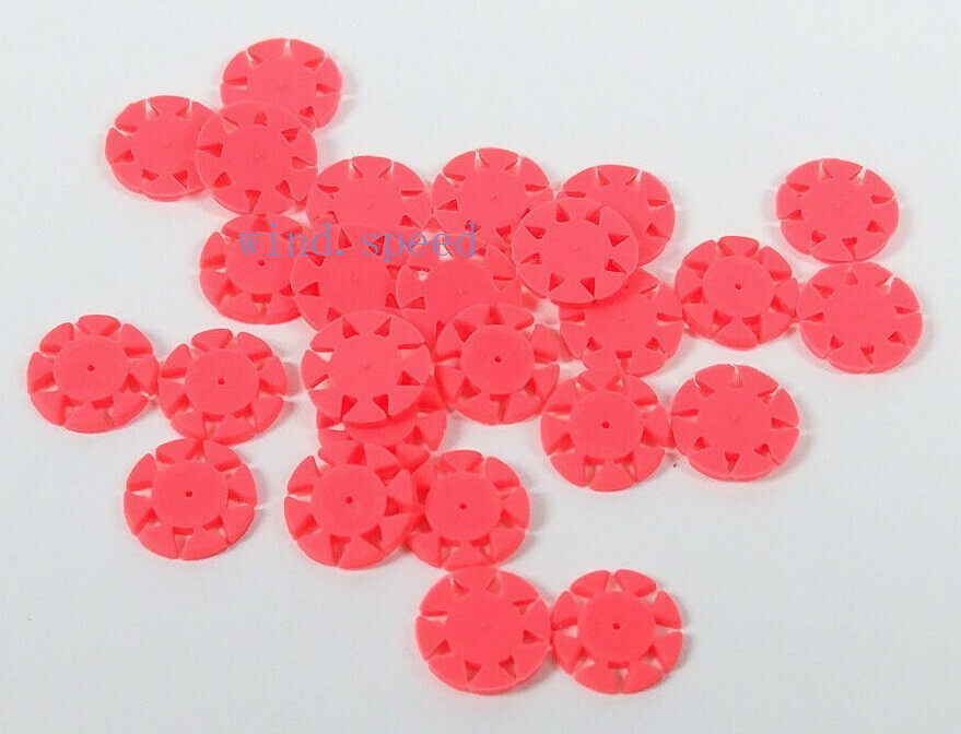 1000pcs Memo Discs Memory Disc For Dental Files Counters Endo Safety Usage Red