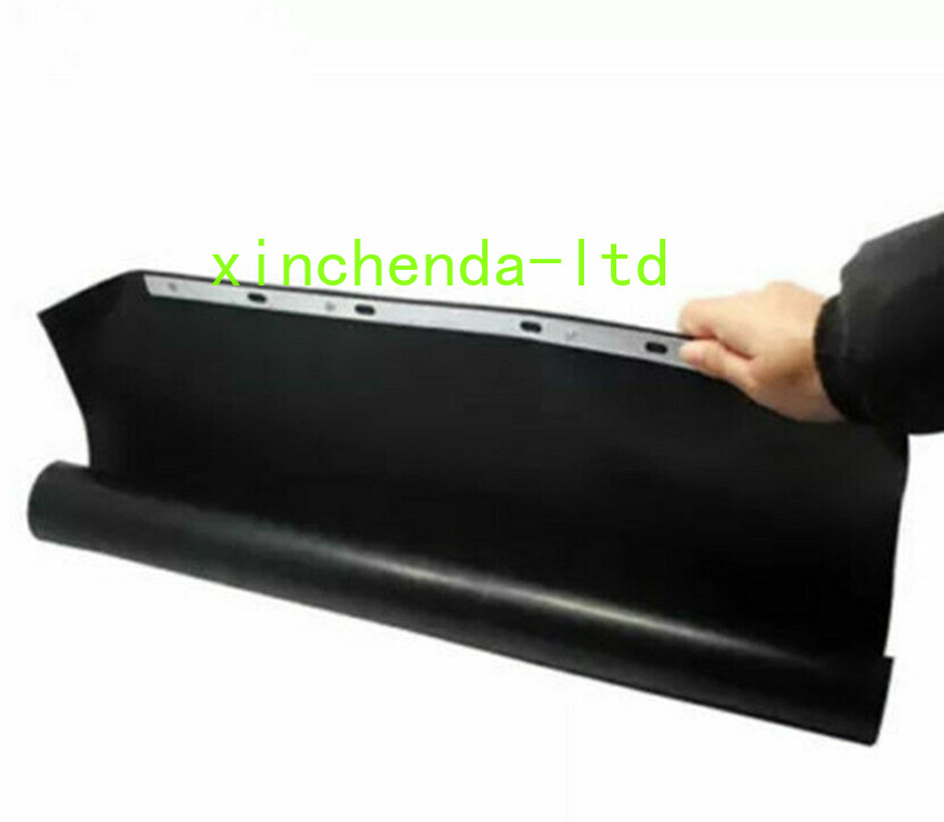 Milling Machine Protection Glue Chip Rubber Shield Oil Dust Proof Normal Type