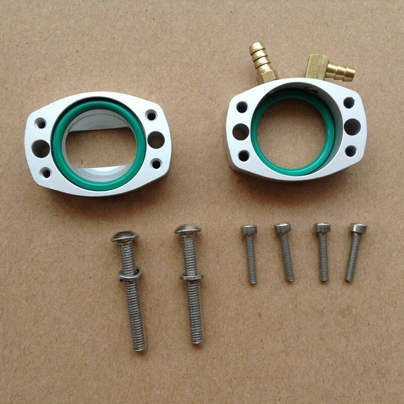 New RCMK 26-30CC/R254 Bend Pipe Flange Adjustable Header RC Boat