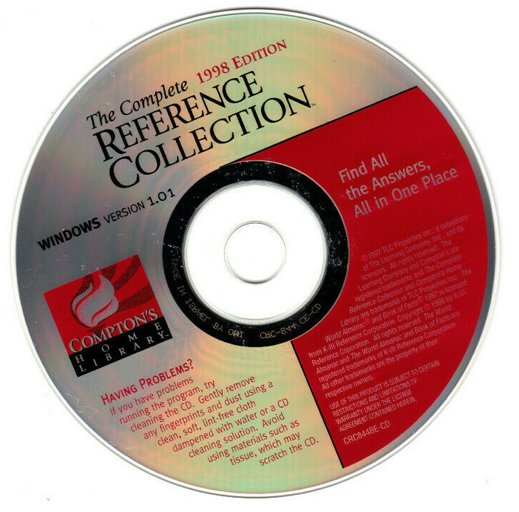 The Complete Reference Collection 1998 Edition (PC, 1997, The Learning Company)