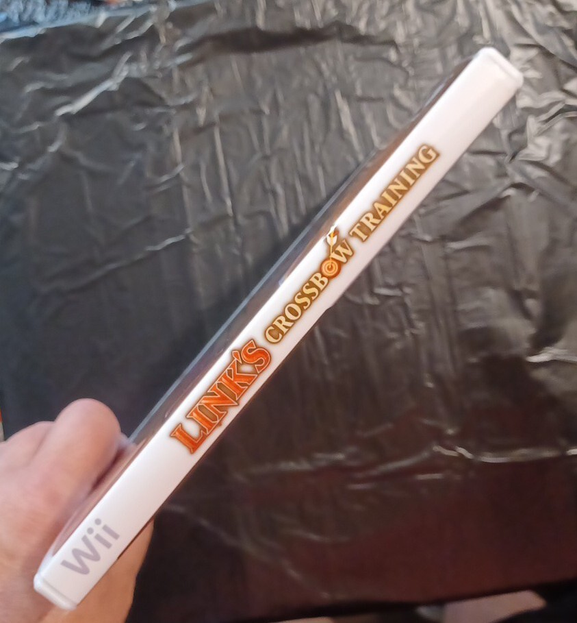 Link's Crossbow Training REPLACEMENT Case + Artwork ONLY - NO GAME nintendo art