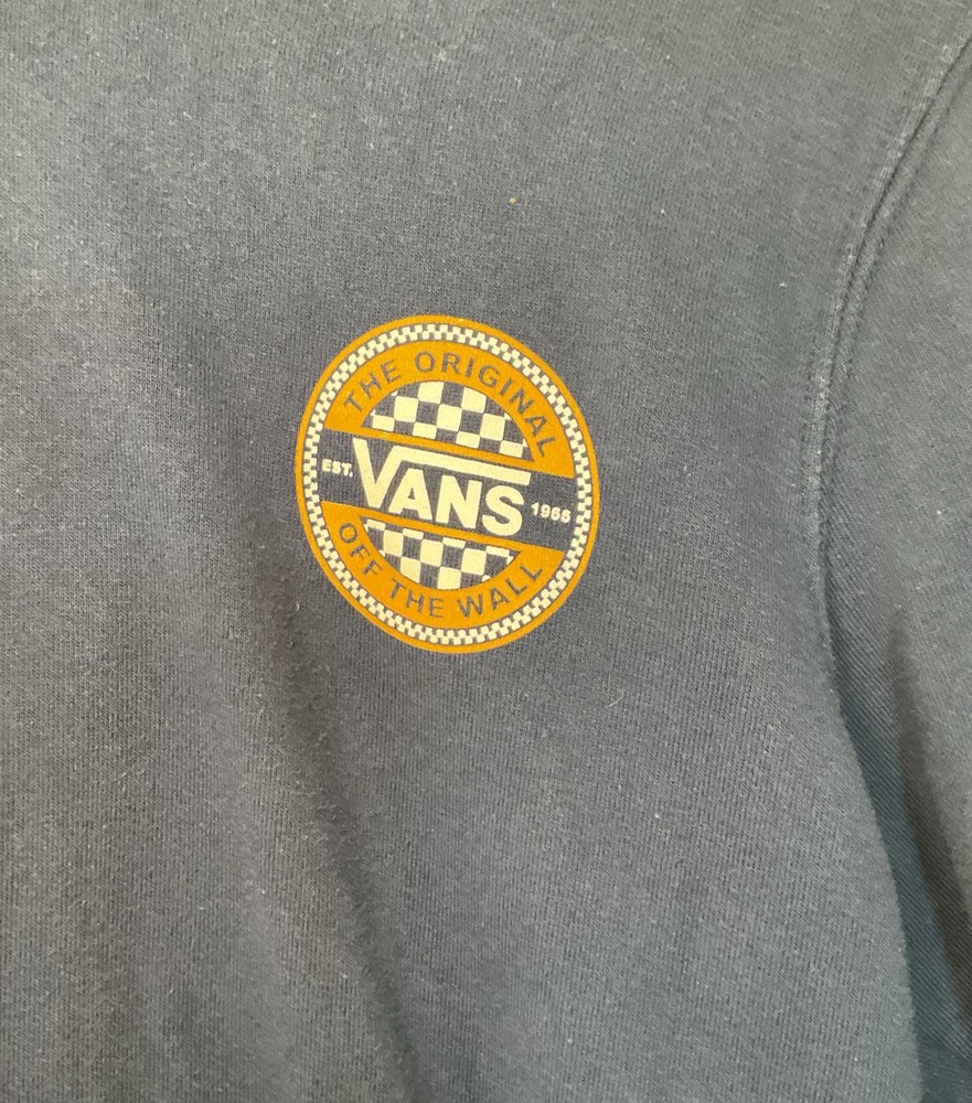 Vans - Circled Checker PullOver Dress Blues - Size L