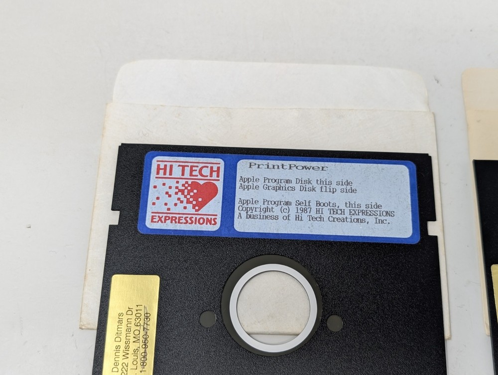 Apple II Basic Skills Disk Duncan Institute Software Hi Tech Expressions Print 2