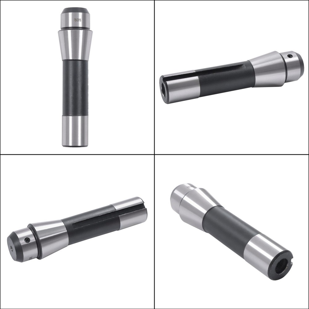 3/16" Precision R8 End Mill Holder Adapter For Machines Adaptor Tool Milling