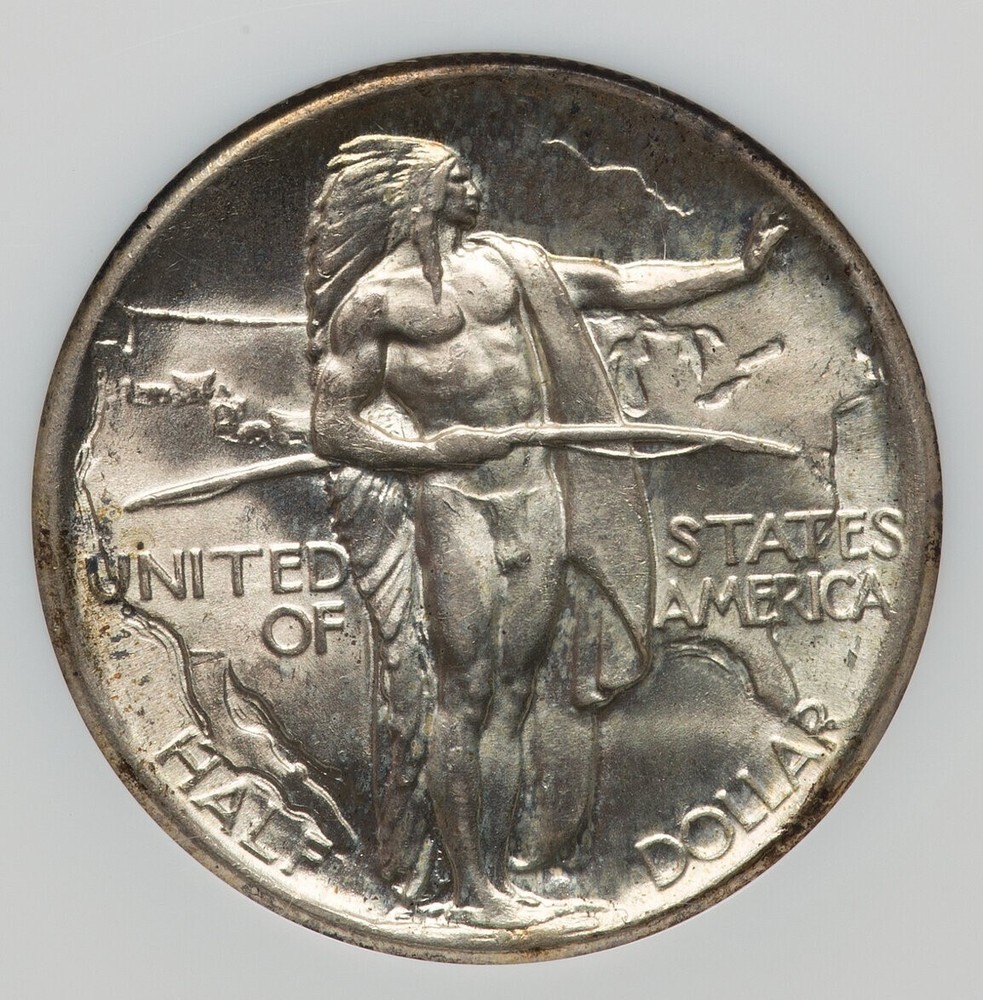 1926 Oregon Trail Silver Commemorative NGC MS63 OLD HOLDER