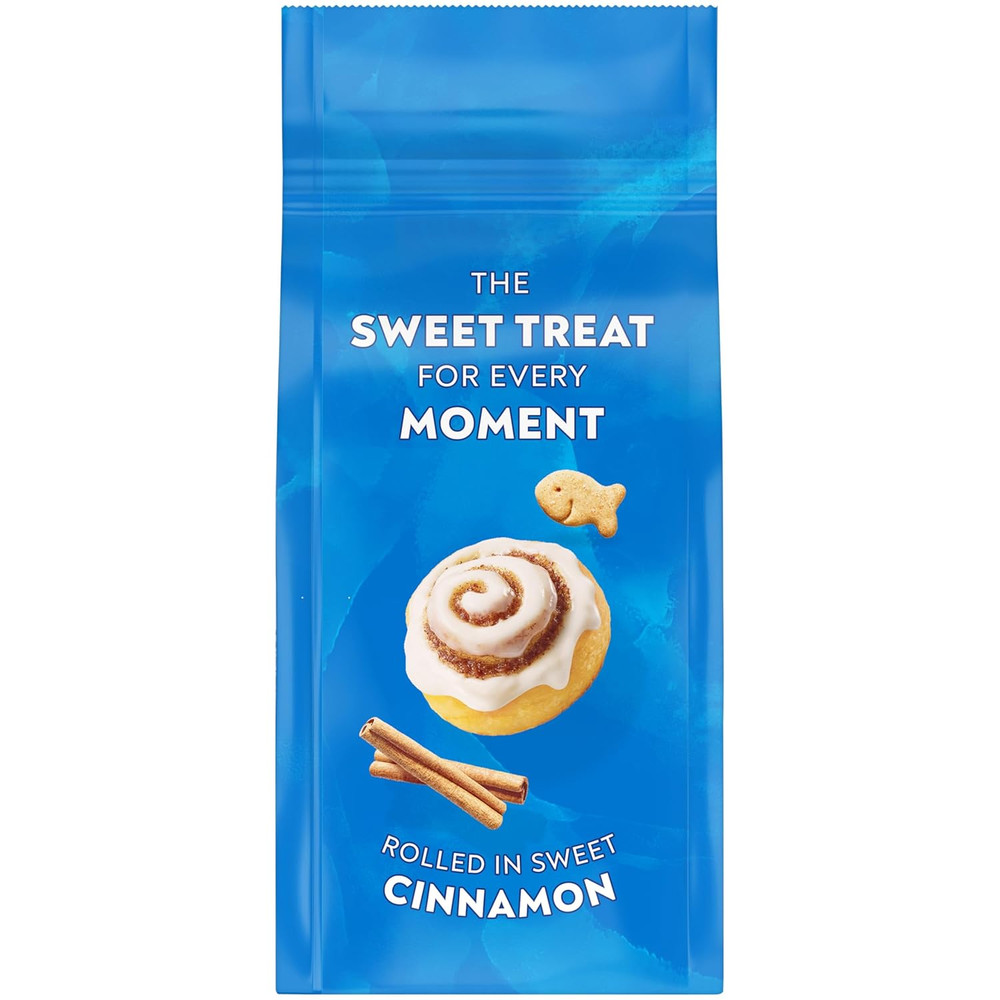 Grahams Cinnamon Roll Baked Snack Crackers, 6.6 Oz Bag