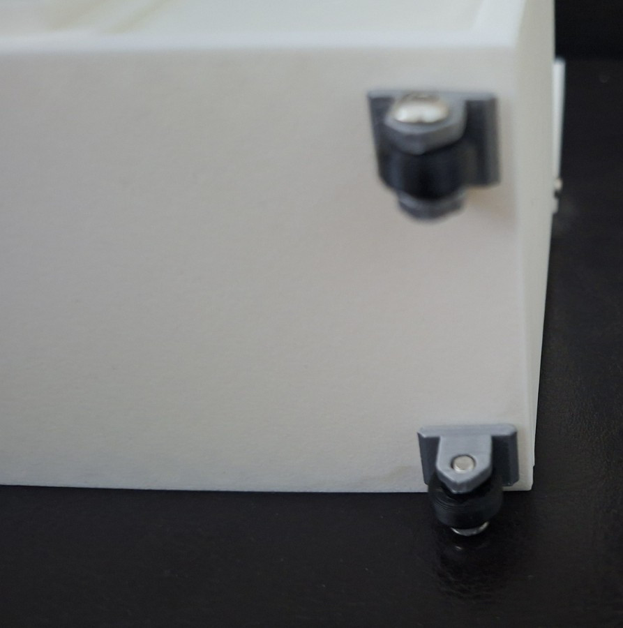 Snap On Mini High Quality 3D Printed Toolbox (White) (Silver)