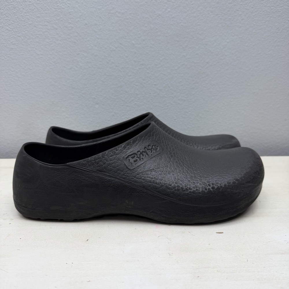 Birki’s Profi-Birki Black Rubber Clogs Size 11 Men