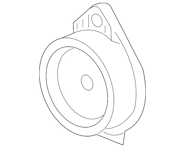 Genuine GM Rear Dr Speaker 85613055