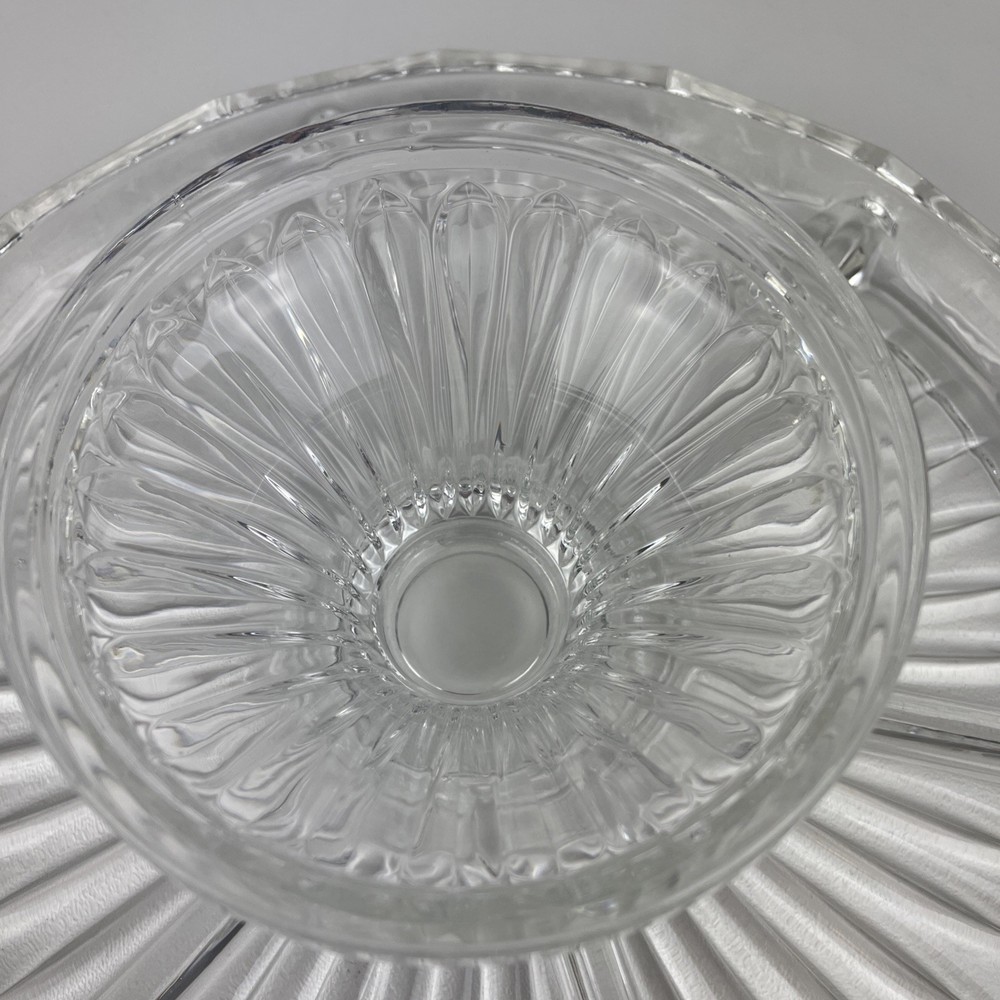 Crystal Cake and Cheese Party Stand/Dome