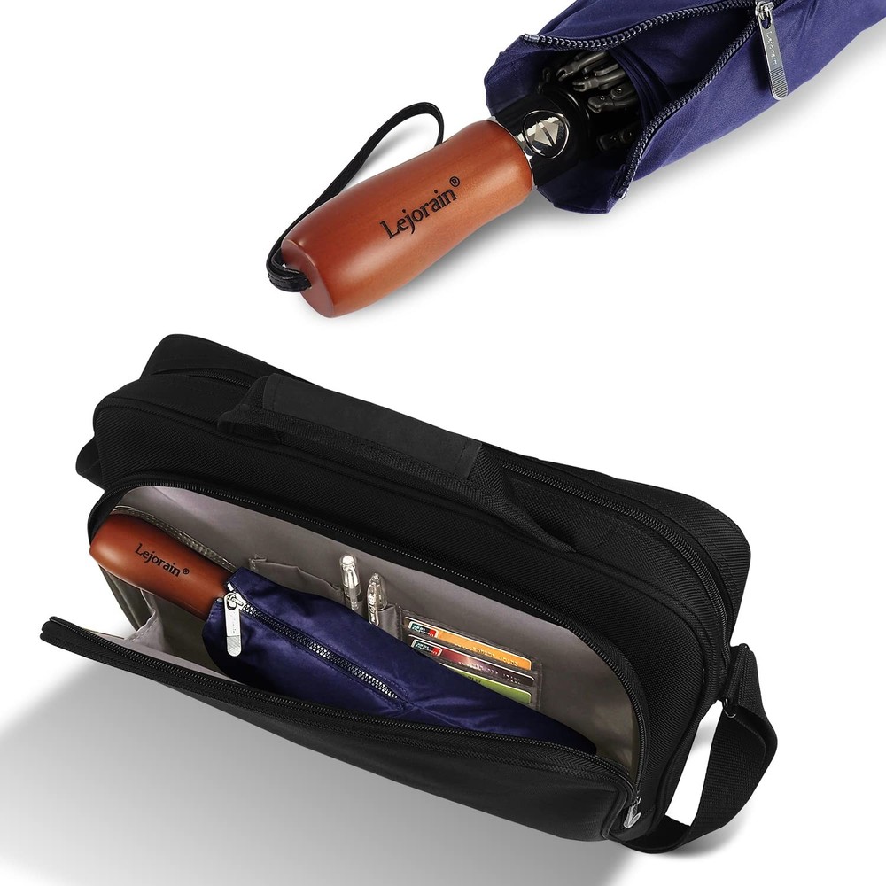 Large Inverted Golf Umbrella Windproof Reverse Folding Auto Umbrella