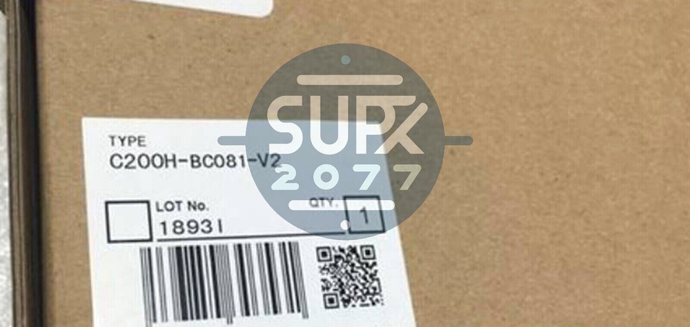 New Omron C200H-BC081-V2 CPU Base Unit