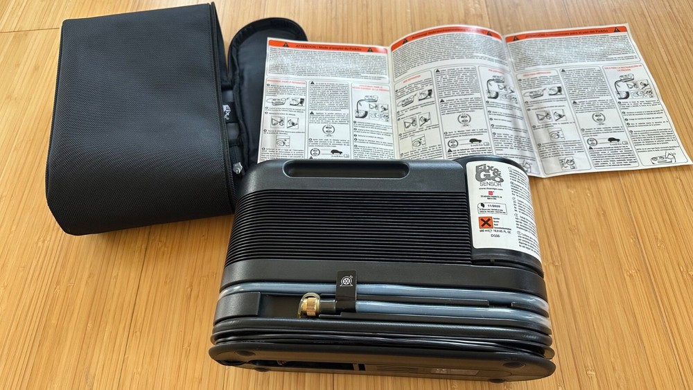 Fix & Go SENSOR tire repair kit.