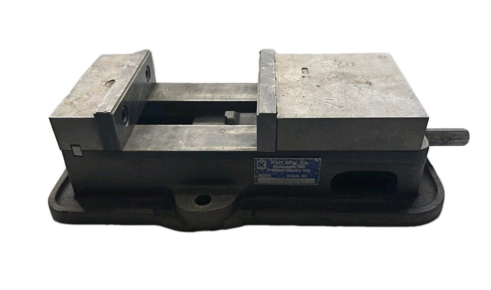 KURT ANGLOCK 6" MILLING MACHINE VISE - NO HANDLE - D-60