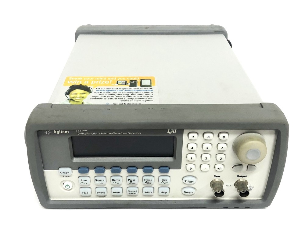 Agilent 10MHz Function/Arbitrary Waveform Generator 33210A USED