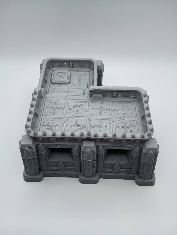 Gothic Sector 75 Sci-Fi Bunker Terrain (32mm Scale) [PTO]