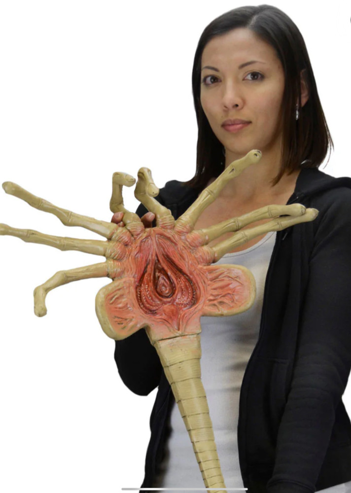 NECA ALIEN REPLICA Life-size Facehugger 1:1