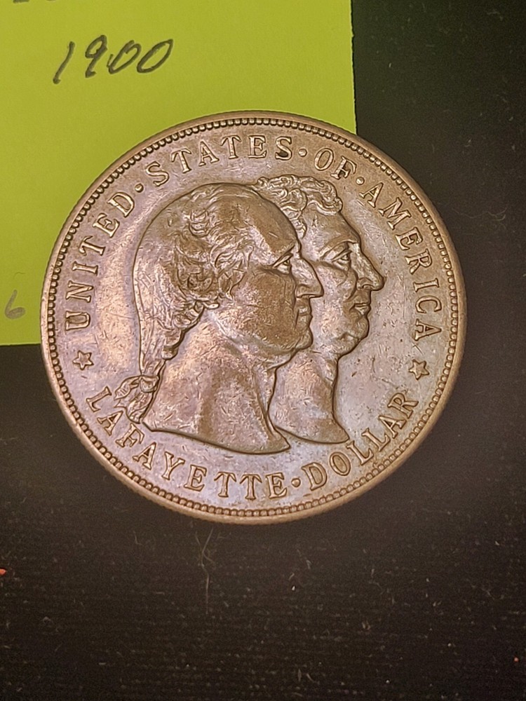 1900 LAFAYETTE SILVER DOLLAR US COMMEMORATIVE
