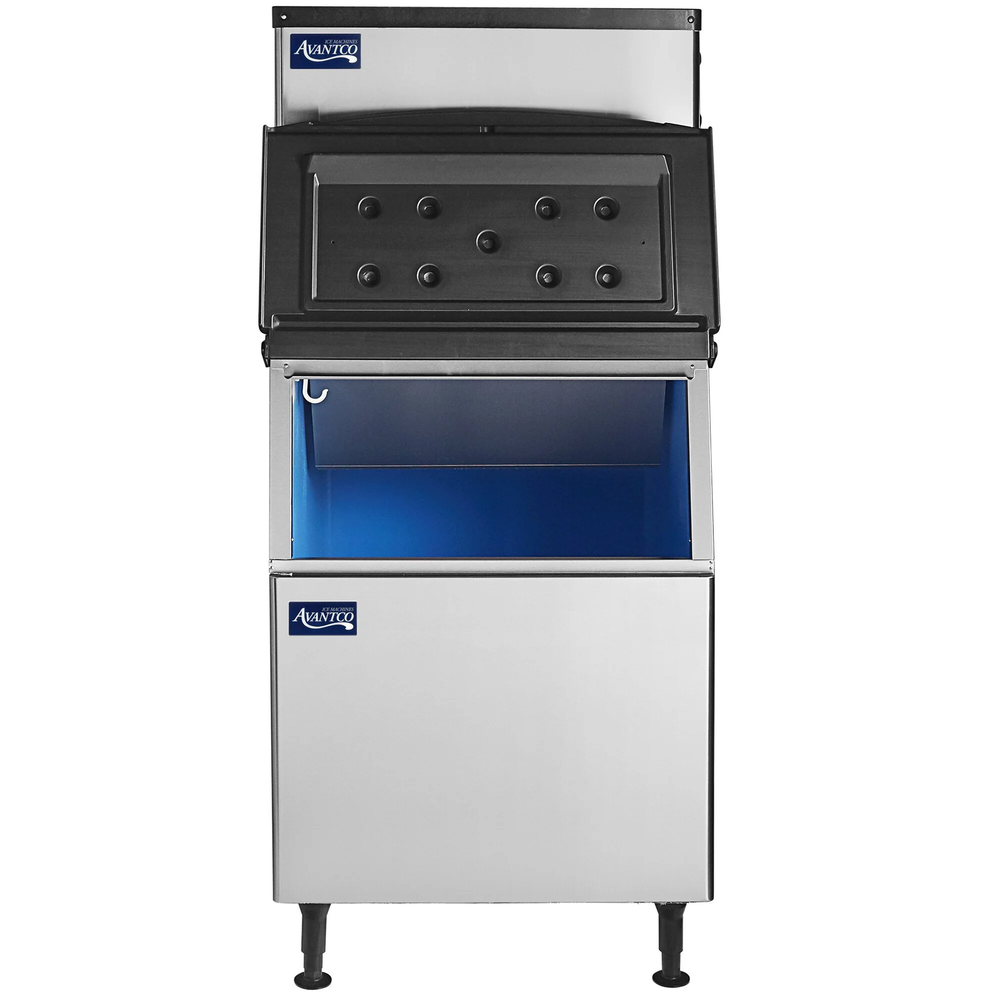 30" Air Cooled Modular Full Cube Ice Machine with Bin - 397 lb.