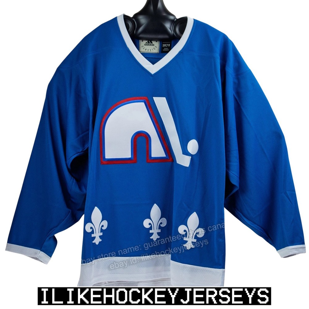 Quebec Nordiques Adidas Authentic Team Classics Jersey