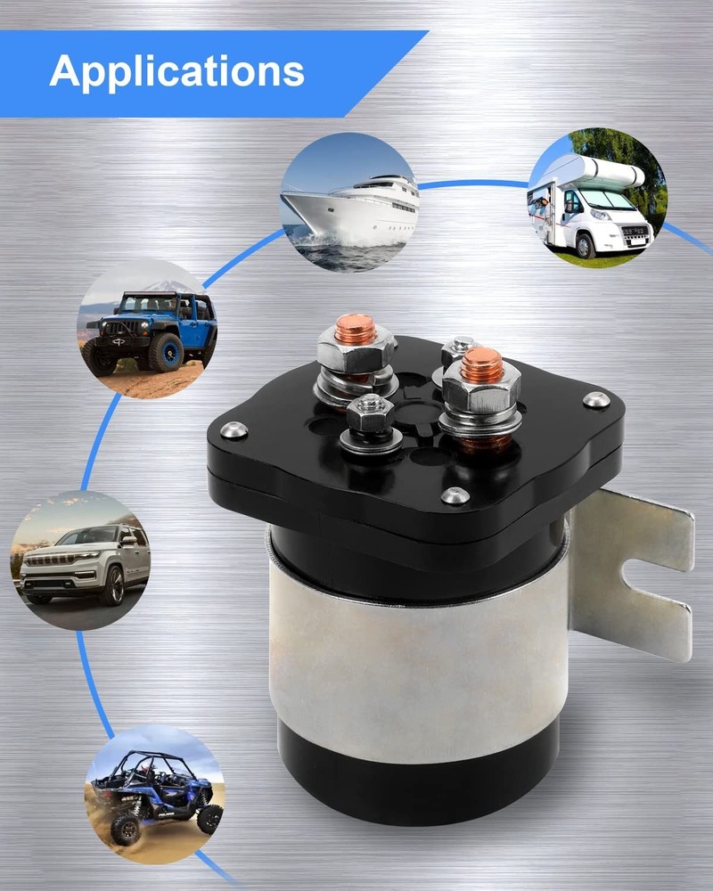 500A Battery Isolator Relay 12V for Mobile Audio Continuous Disconnect