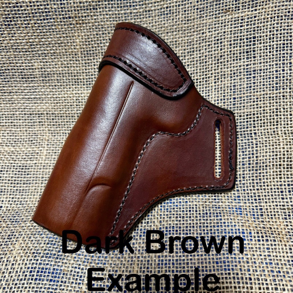 Colt Python Holster Leather Pancake (READ LEAD TIME)