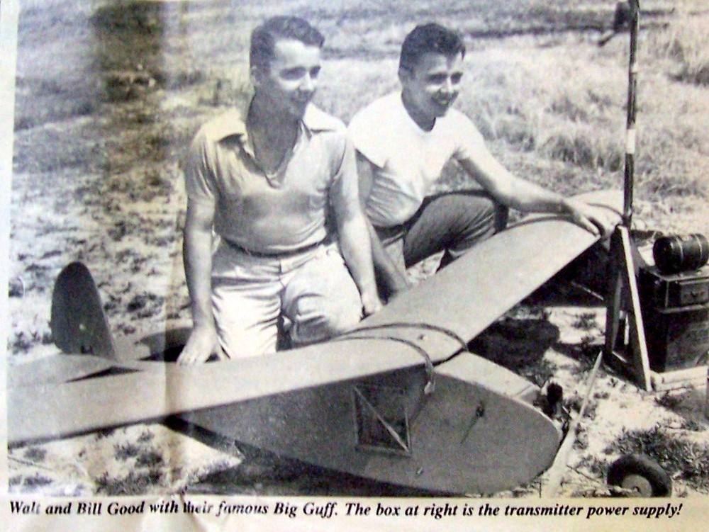 Walt Good's GUFF PLAN + CONSTRUCTION ARTICLE for His First RC Model Airplane