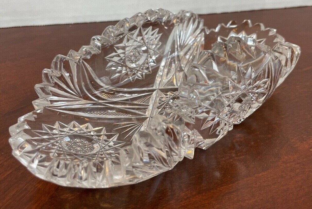 Vintage Crystal Dish