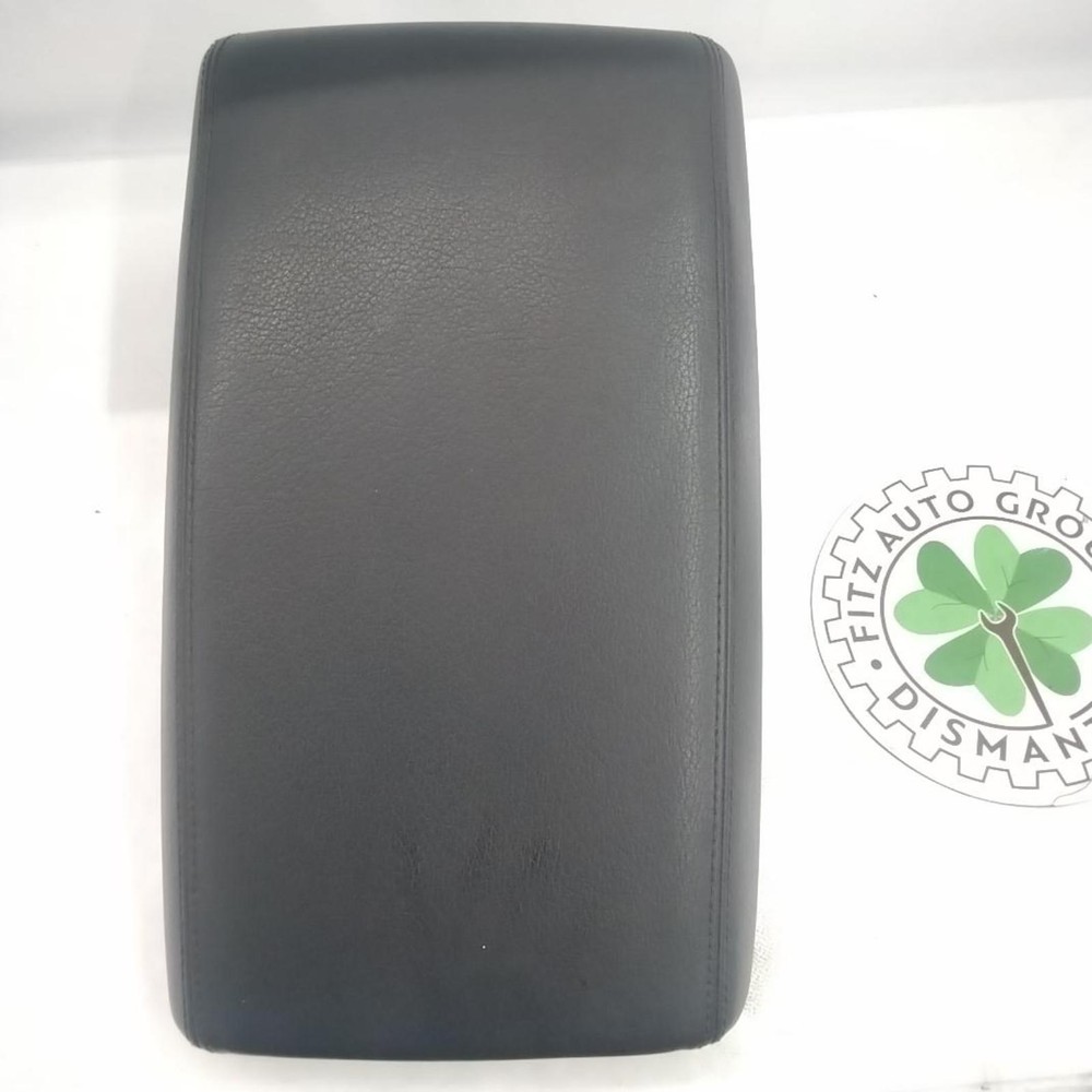 2016 AUDI A6 FRONT BLACK FLOOR CONSOLE LEATHER ARMREST OEM