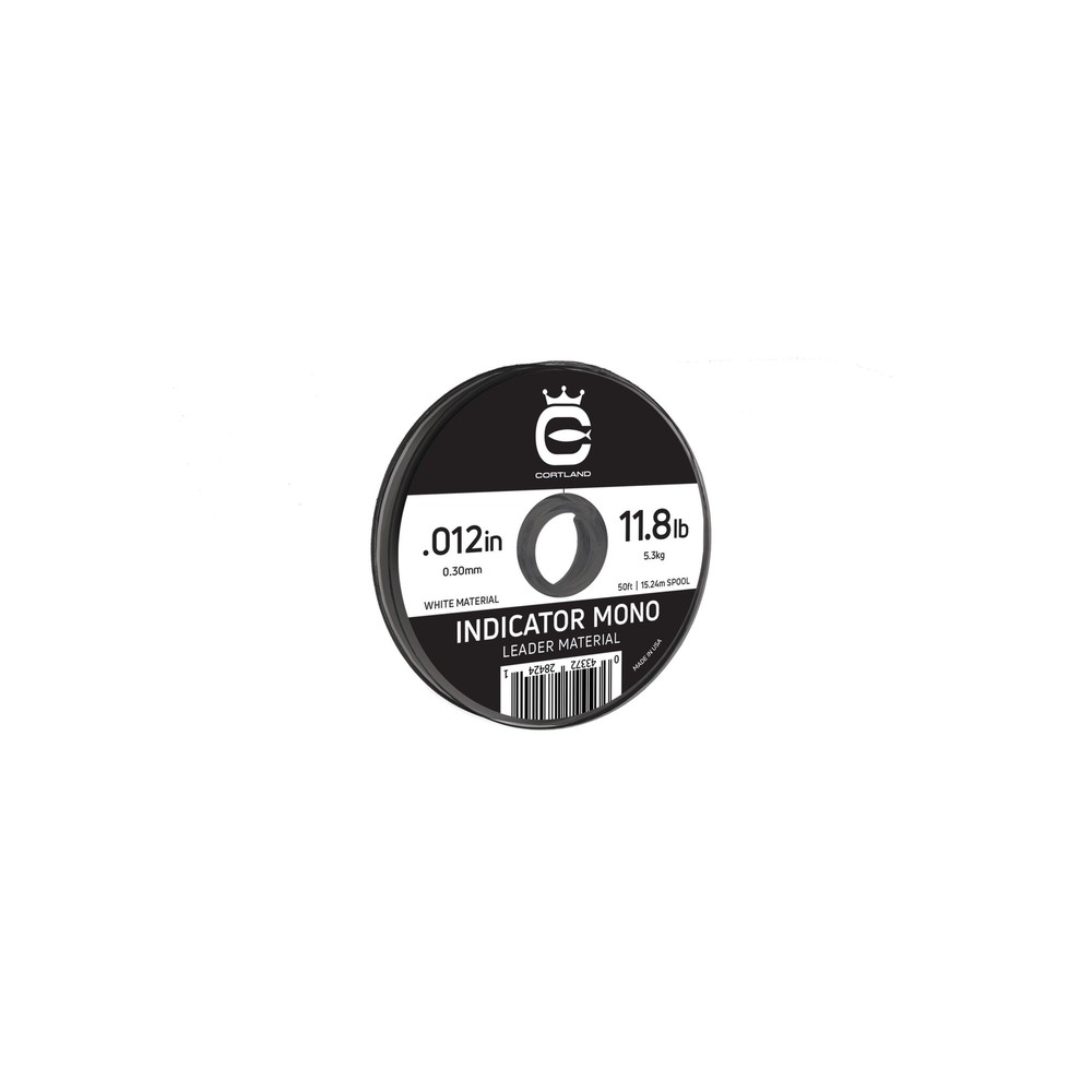 Indicator Mono Leader Material - White