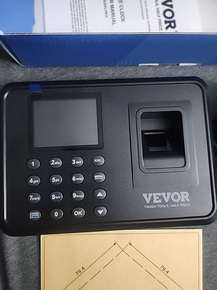 Fingerprint Time Recorder - Professional Biometric - Tested working