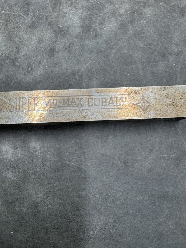 MO-MAX Cobalt Lathe Tool Bit Blank 1/2” Square