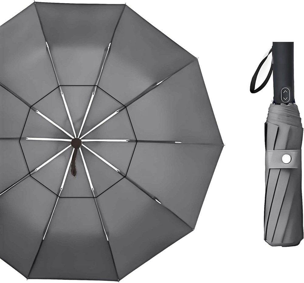 Versatile 49/54/62 Inch Golf Umbrella - Automatic Open, Double Canopy Design