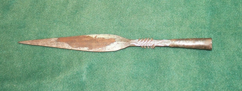 Hand Forged Primitive Spear Head