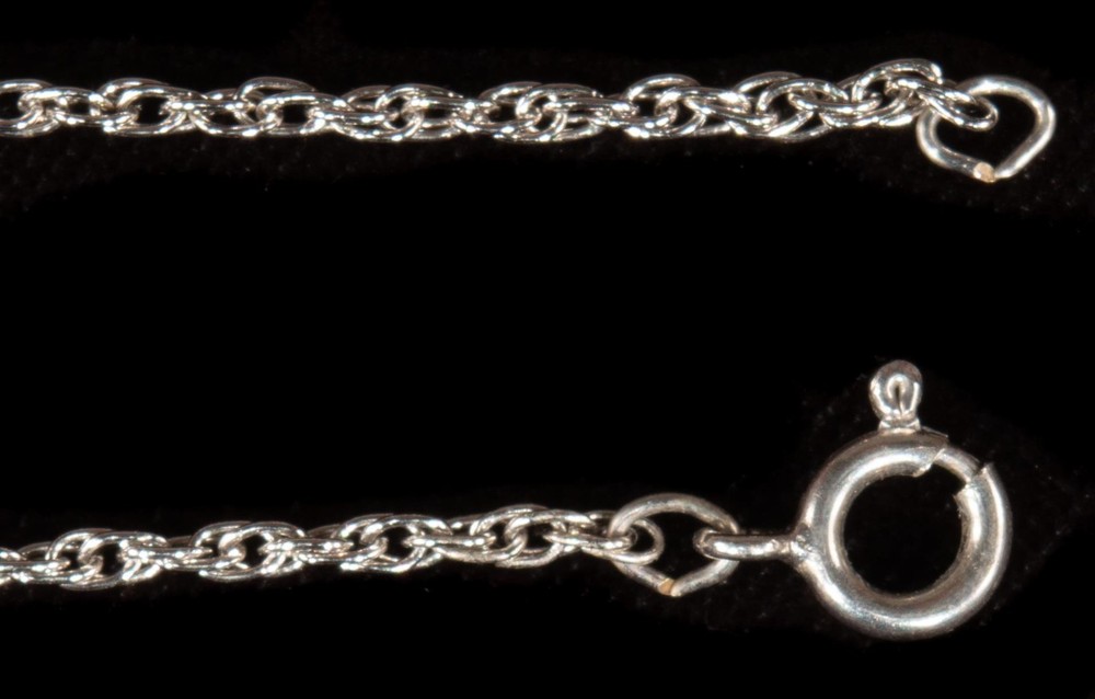 Sterling Silver Open Rope Chain 16” 1.75mm NEW