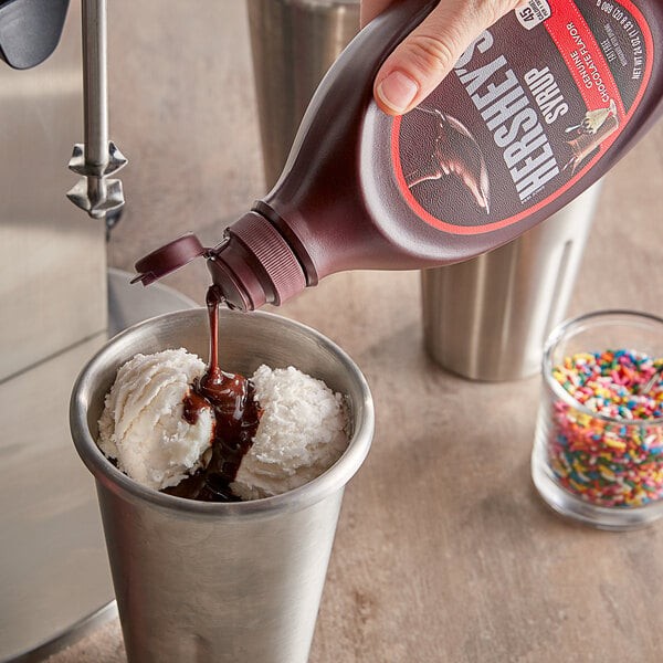 HERSHEY'S Chocolate Syrup Bottle 24oz 3 Pack