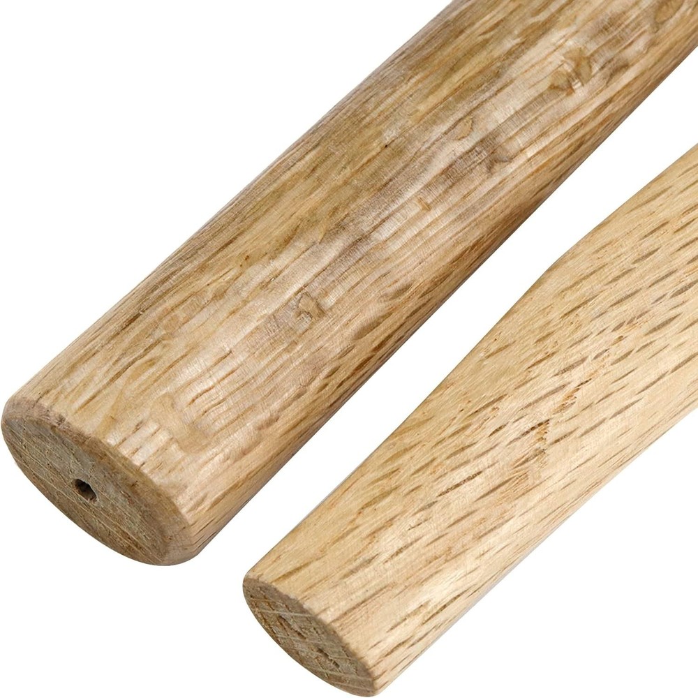 2Pack 12.6 Inch Axe Handle Replacement,Hickory Wood Tool Handle for Axe Hammer