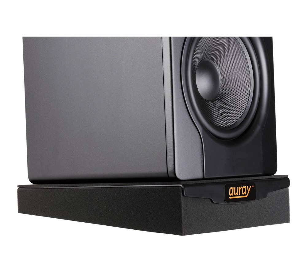 1x Auray IPRS-S Stabilizing Isolation Pad for Studio Monitors Decoupling System