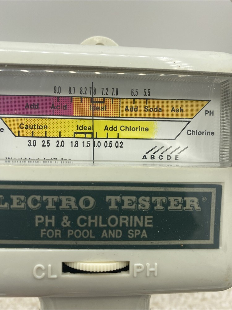 Electro Tester PH & Chlorine Meter Tester For Pool & Spa