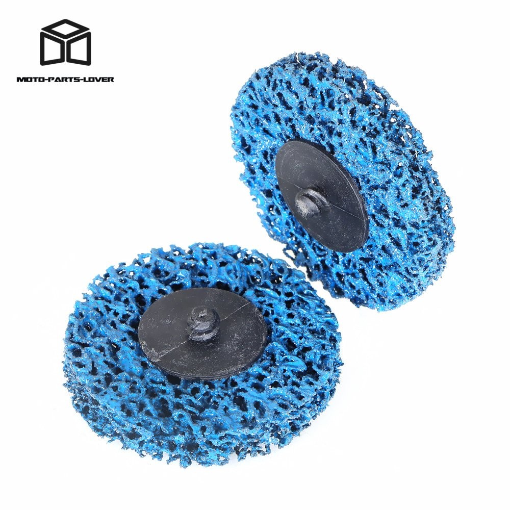 25 Pack 3 Inch Quick Change Easy Strip & Clean Discs For Paint Rust Blue