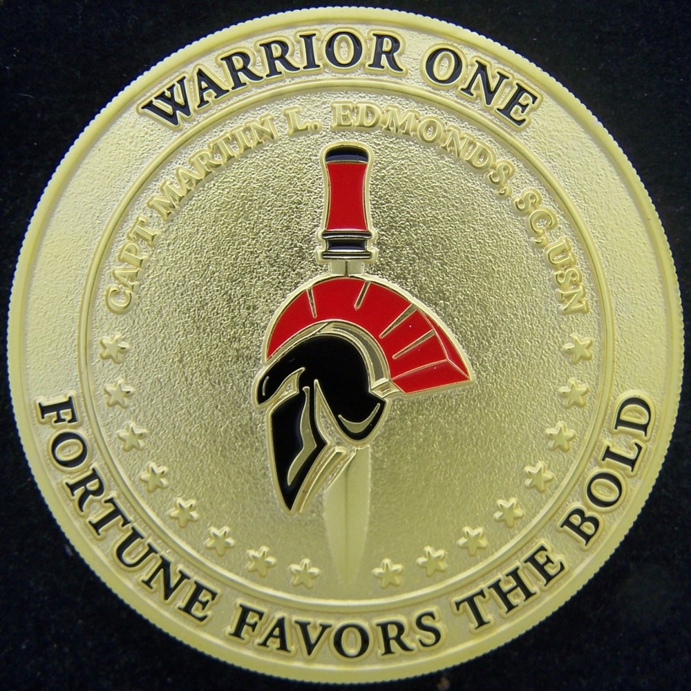 Naval Sea Systems Command Sustainment Challenge Coin