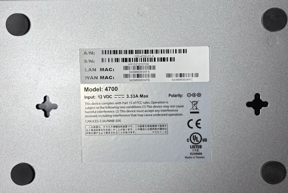 Edgewater Networks 4700 Series Model 4700