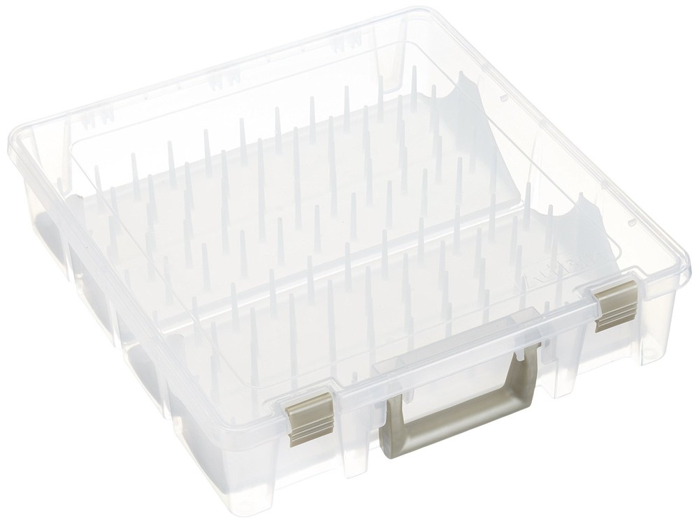 Super Satchel Thread Box - Versatile Thread Storage for Sewing, Embroidery, a...